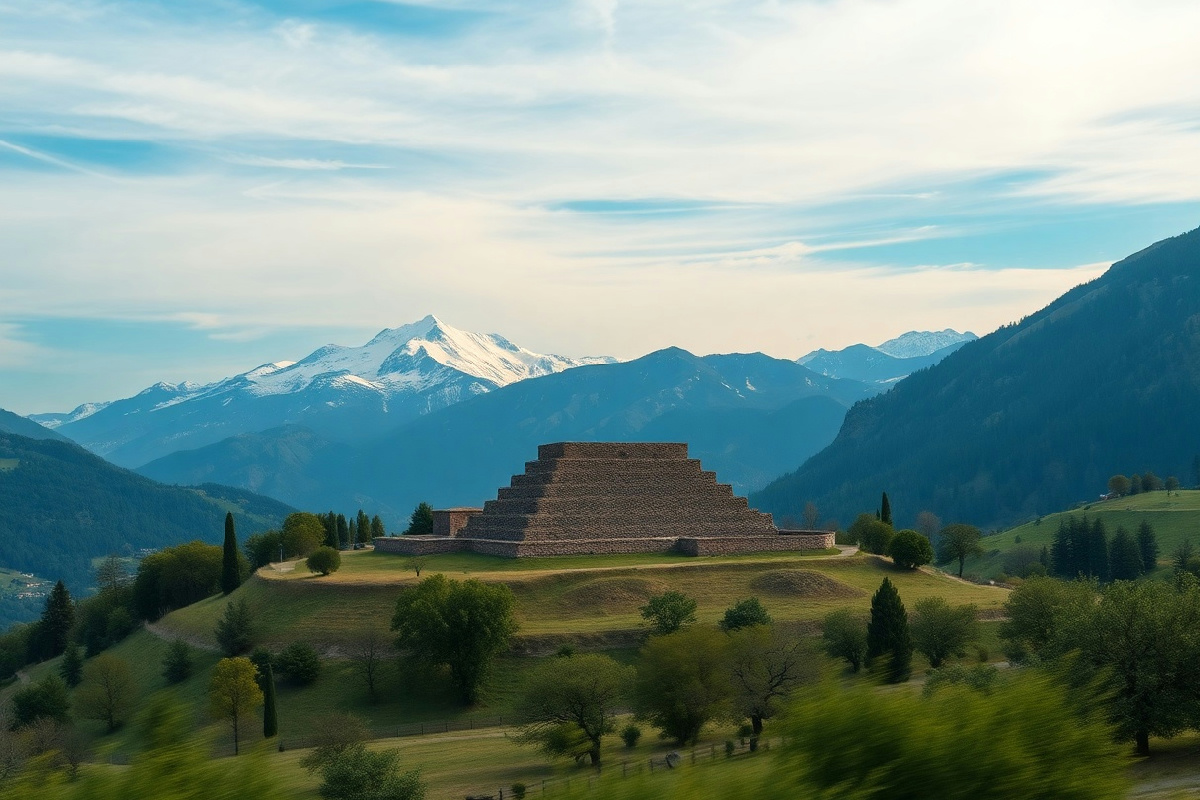 In Italia c’è un treno che ti fa vedere in un colpo solo piramidi millenarie e montagne innevate