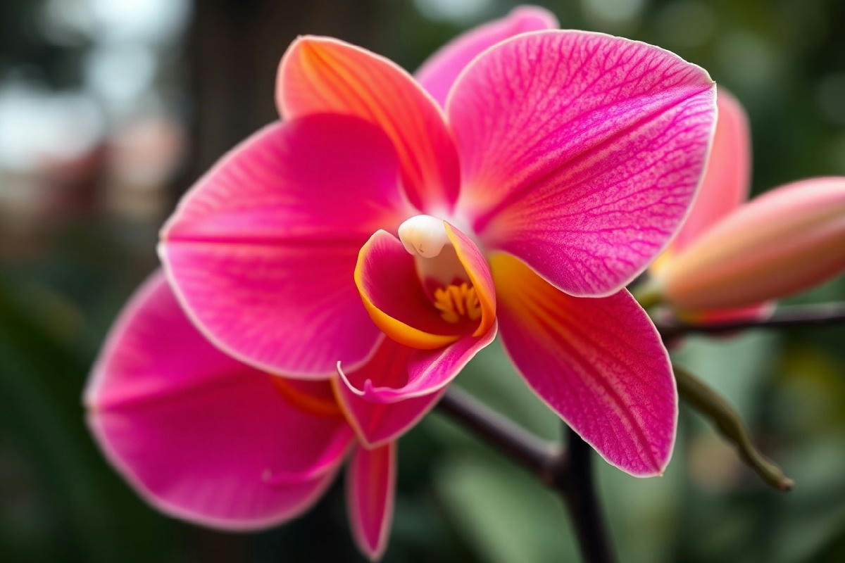 Il fiore dell’Orchidea cambia e attira con colori e forme ciò che gli serve