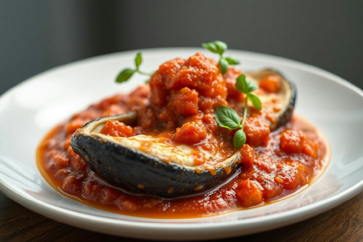 Seppie ripiene con salsa al pomodoro